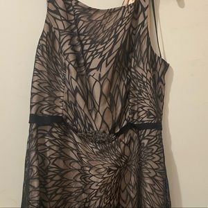 Black and Gold Prom Dress